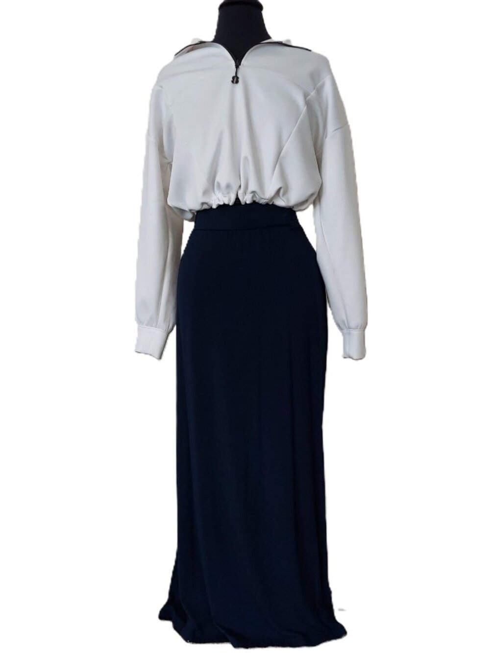 Liz Claiborne Maxi Skirt SZ XXL 95% Rayon 5% Spandex